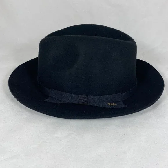 Scala Classico Men's Crushable C-Crown Fedora NWOT - Picture 7 of 11